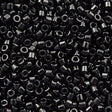 100g Miyuki Delica Seed Bead 11/0 Glossy Black DB10