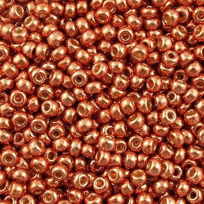 Miyuki Round Seed Bead 6/0 Duracoat Galvanized Pink Blush 20g Tube (4207)