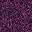 Toho Round Seed Bead 11/0 Transparent Dark Amethyst Gold Luster 2.5-inch Tube (205)