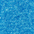 Miyuki Round Seed Bead 15/0 Transparent Light Blue 2-inch Tube (148)