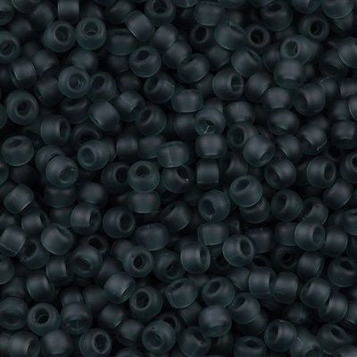 Miyuki Round Seed Bead 6/0 Transparent Matte Grey 20g Tube (152F)