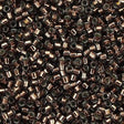 Miyuki Delica Seed Bead 11/0 Silver Lined Bronze 2-inch Tube DB184