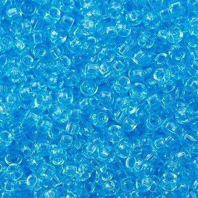 50g Miyuki Round Seed Bead 11/0 Transparent Light Blue 11-148