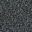 Miyuki Round Seed Bead 15/0 Matte Silver Lined Grey 2-inch Tube (21F)