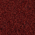 25g Miyuki Delica Seed Bead 11/0 Matte Dark Maroon DB378