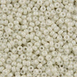 Miyuki Round Seed Bead 8/0 Opaque Limestone Luster 22g Tube (600)