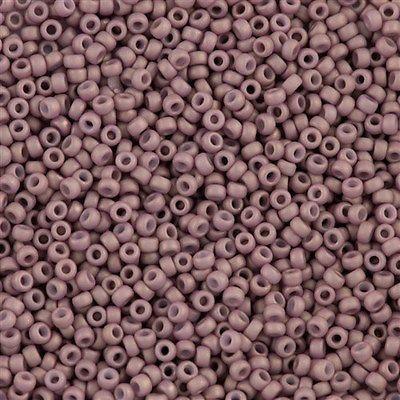 50g Miyuki Round Seed Bead 11/0 Opaque Matte Rose Beige (2034)