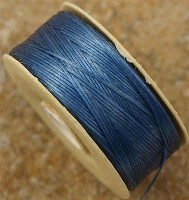 Size B Nymo Nylon Royal Blue Thread 72 yard bobbin