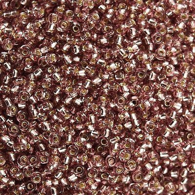 Miyuki Round Seed Bead 11/0 Silver Lined Amethyst 22g Tube (12)