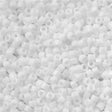 100g Miyuki Delica seed bead 11/0 Opaque White DB200