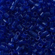 Miyuki Delica Seed Bead 8/0 Transparent Cobalt 6.7g Tube DBL707