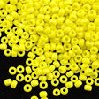 Miyuki Round Seed Bead 6/0 Opaque Yellow 20g Tube (404)