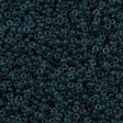 Miyuki Round Seed Bead 11/0 Semi Matte Lined Slate Blue Grey 22g Tube (1938)