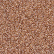 Miyuki Round Seed Bead 15/0 Inside Color Lined Honey Beige 2-inch Tube (1522)