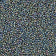 Miyuki Round Seed Bead 15/0 Transparent Gray Luster AB 2-inch Tube (2440)