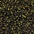 Miyuki Delica Seed Bead 11/0 Metallic Olive 2-inch Tube DB11