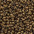 Miyuki Round Seed Bead 6/0 Metallic Dark Bronze 20g Tube (457)