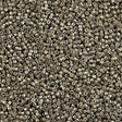 25g Miyuki Delica seed bead 11/0 Galvanized Pewter DB436