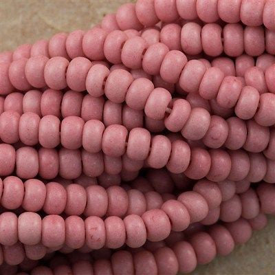 Czech Seed Bead 6/0 Opaque Rose 50g 6-73030