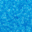 Miyuki Round Seed Bead 6/0 Transparent Matte Light Blue 20g Tube (148F)