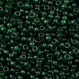 Miyuki Round Seed Bead 11/0 Semi Matte Emerald 22g Tube (156SF)