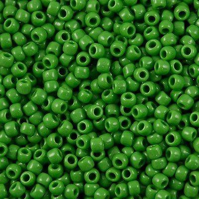 50g Toho Round Seed Beads 6/0 Opaque Mint (47)