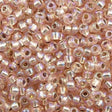 Miyuki Round Seed Bead 8/0 Silver Lined Light Blush AB 22g Tube (1023)