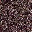 50g Toho Round Seed Bead 11/0 Inside Color Lined Brown Blue (363)