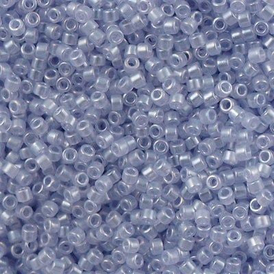 Miyuki Delica Seed Bead 11/0 Lavender Crystal Glazed Luster 7g Tube DB1476