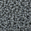 Toho Round Seed Beads 6/0 Ceylon Gray 2.5-inch tube (150)