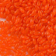 Czech Rizo 2.5x6mm Beads Opal Orange 21g Tube (81260)