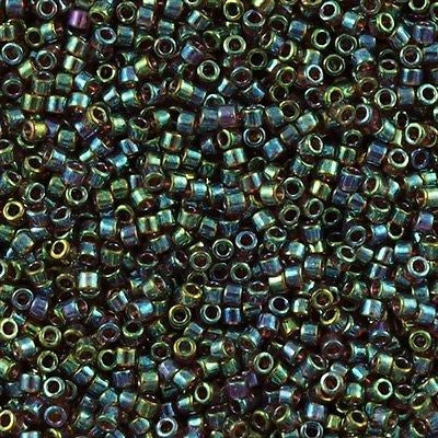 Miyuki Delica Seed Bead 11/0 Topaz Luster AB 7g Tube DB122