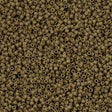 Miyuki Delica Seed Bead 11/0 Matte Khaki Aqua Glazed Luster 2-inch Tube DB390