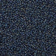 Miyuki Round Seed Bead 15/0 Galvanized Montana Blue Luster 2-inch Tube (305)