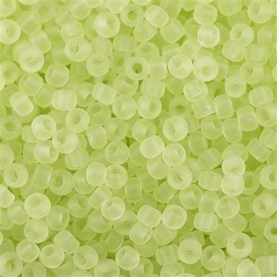 Toho Seed Bead 11/0 Transparent Matte Citrus Spritz #15F | Aura ...