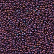 50g Toho Round Seed Bead 11/0 Opaque Matte Plum Iris (704)