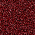 100g Miyuki Delica seed bead 11/0 Opaque Dyed Dark Red DB654