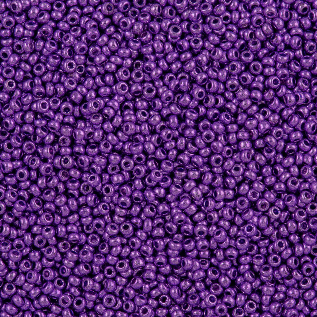 Czech Seed Bead 10/0 Metallic Purple (18328)