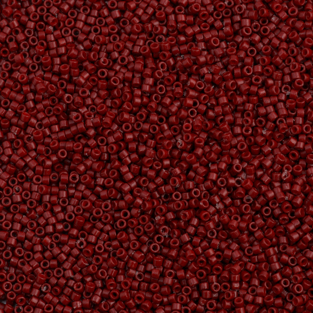 Miyuki Delica Seed Bead 11/0 Duracoat Dyed Opaque Jujube 2-inch Tube DB2119