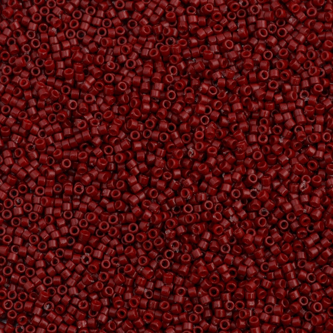 25g Miyuki Delica Seed Bead 11/0 Duracoat Dyed Opaque Jujube DB2119