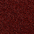 25g Miyuki Delica Seed Bead 11/0 Duracoat Dyed Opaque Maroon DB2120