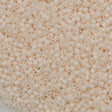 Miyuki Delica Seed Bead 11/0 Opaque White Glaze Blushed White 2-inch Tube DB1490