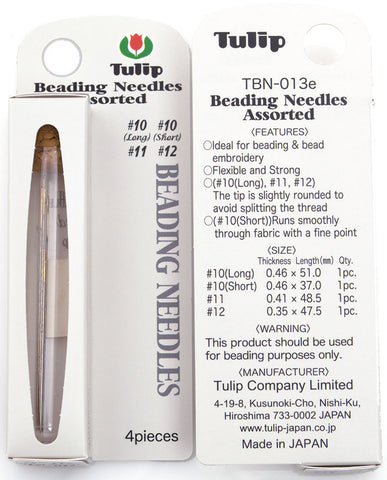 Tulip Needles - Size 10 Beading