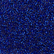 Miyuki Delica Seed Bead 11/0 Silver Lined Cobalt 2-inch Tube DB47