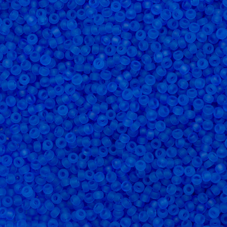 50g Miyuki Round Seed Bead 11/0 Matte Blue (150F)