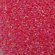 Miyuki Delica Seed Bead 11/0 Light Cranberry AB 2-inch Tube DB75