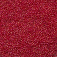 Miyuki Delica Seed Bead 15/0 Matte Orange Red 2-inch Tube DBS874