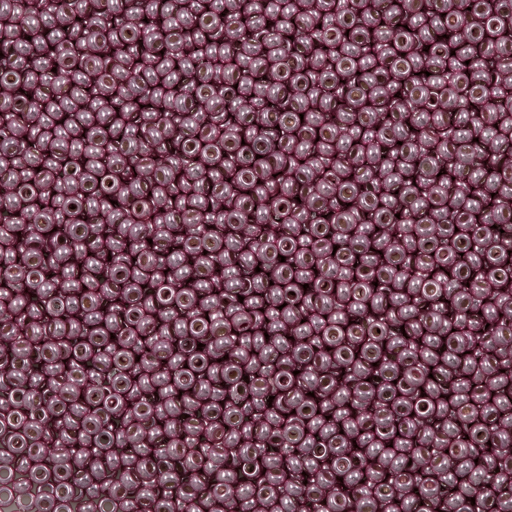 50g Miyuki Round Seed Bead 11/0 Duracoat Galvanized Dusty Orchid (4218)