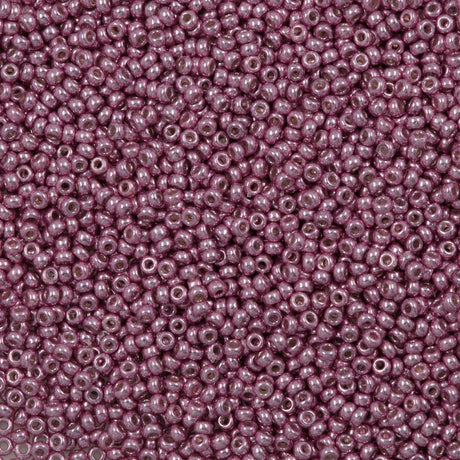 Miyuki Round Seed Bead 8/0 Duracoat Galvanized Dusty Orchid (4218)