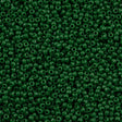 Toho Round Seed Bead 15/0 Opaque Forest Green 2.5-inch Tube (47H)